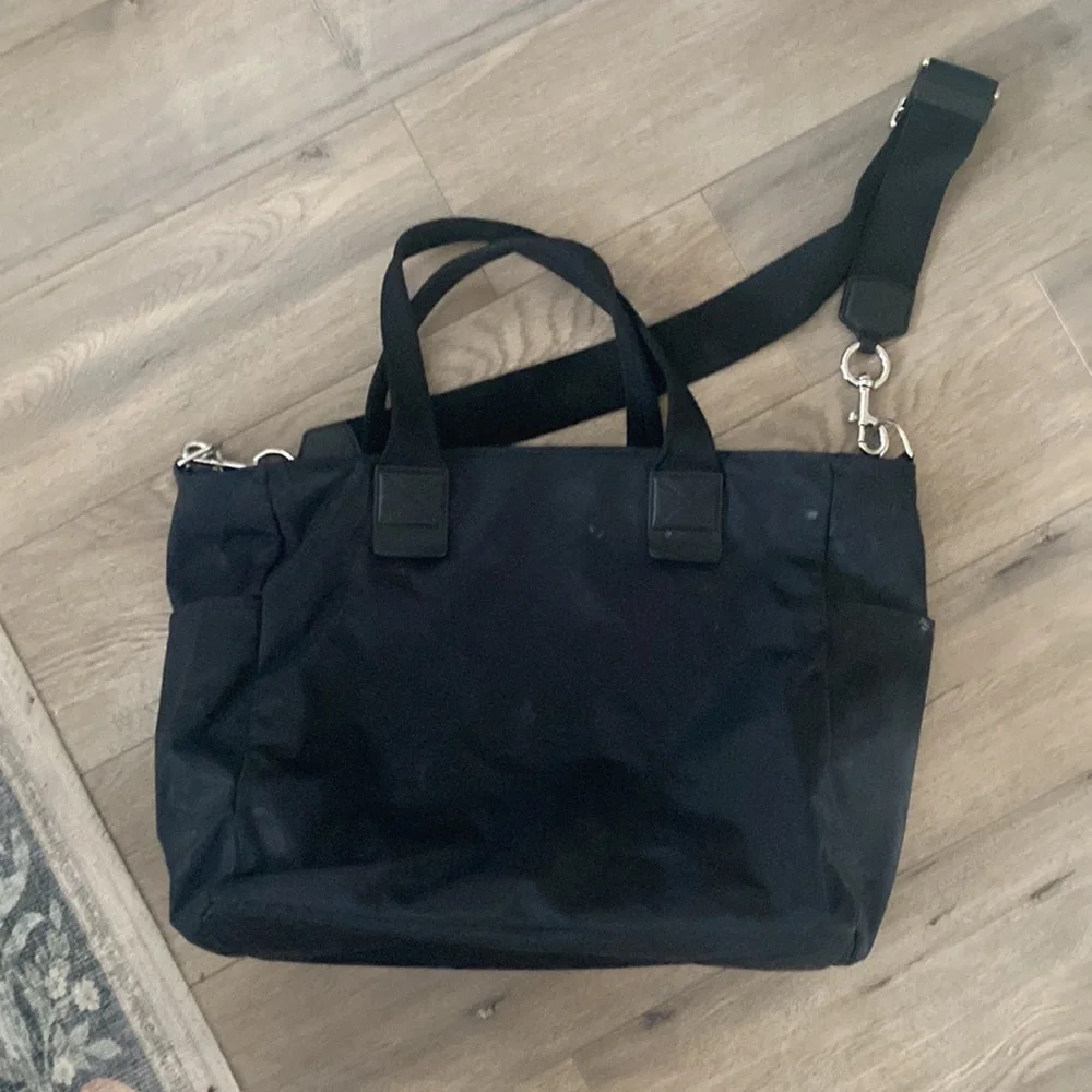 Marc Jacobs Nylon Biker Diaper Bag in Black